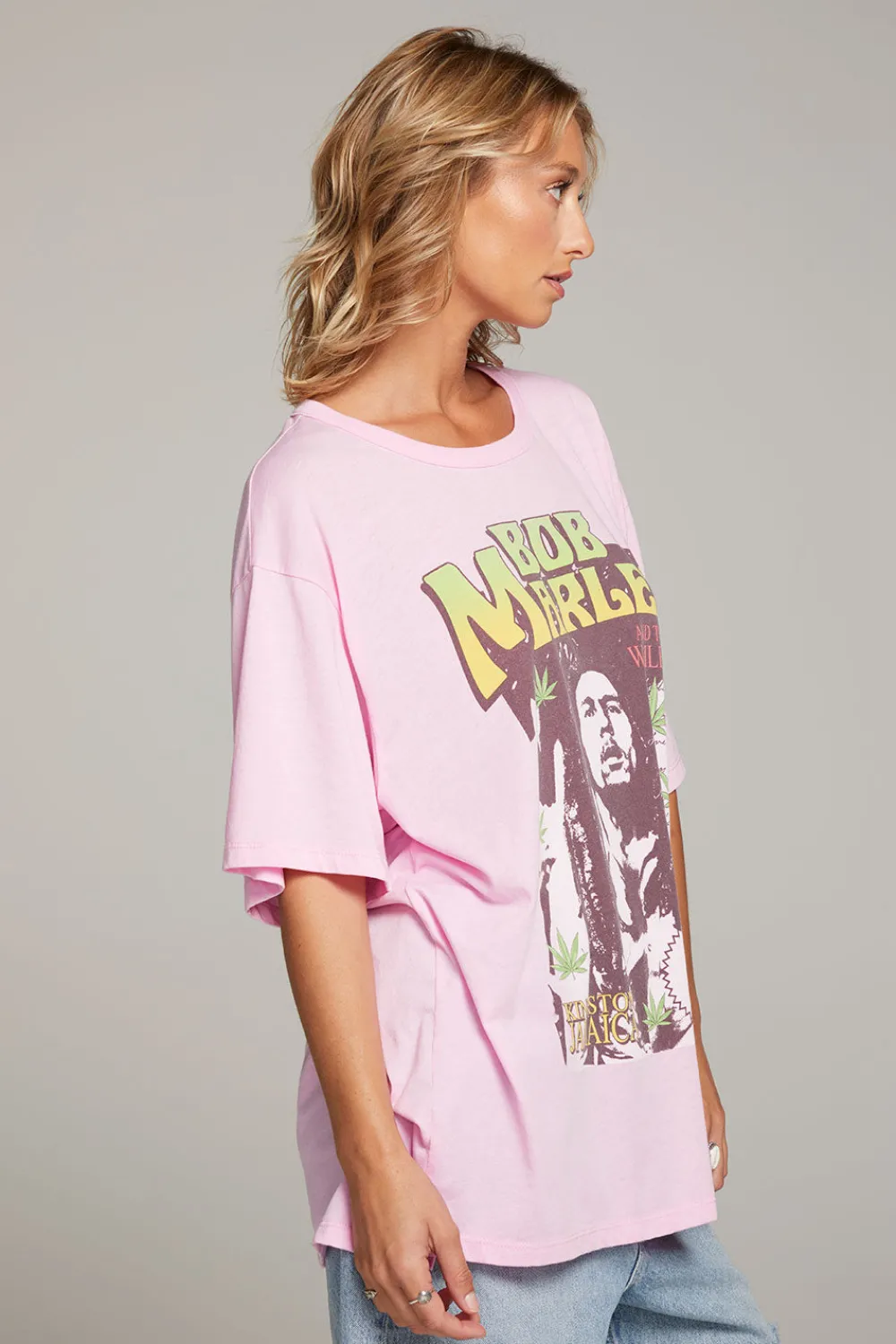 Sale Bob Marley Stir It Up One Size Tee Women Loungewear|Music