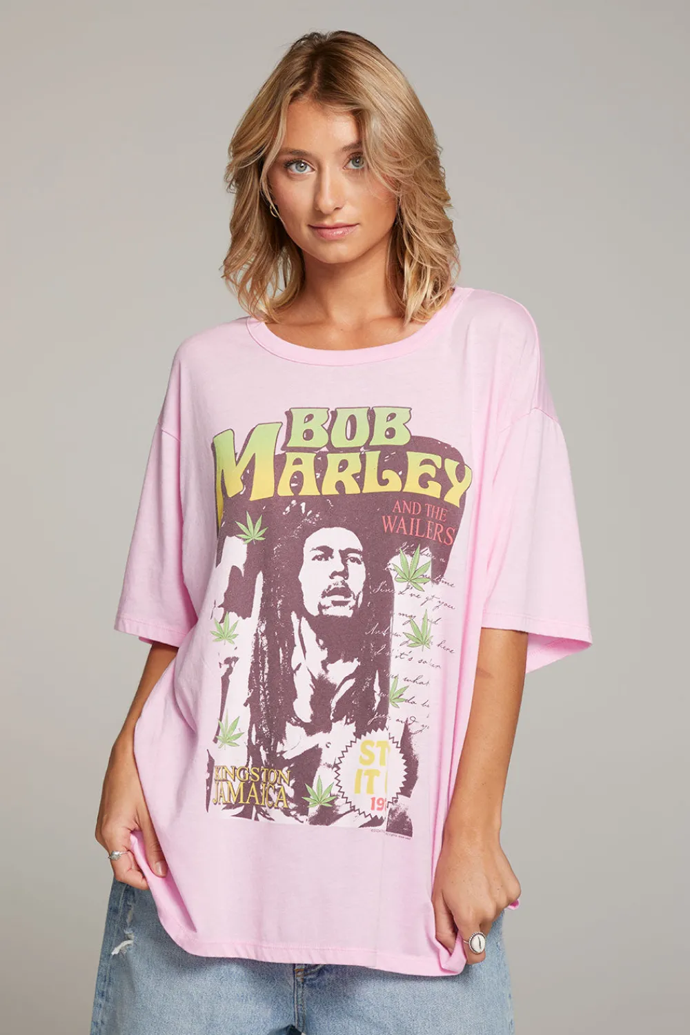 Sale Bob Marley Stir It Up One Size Tee Women Loungewear|Music