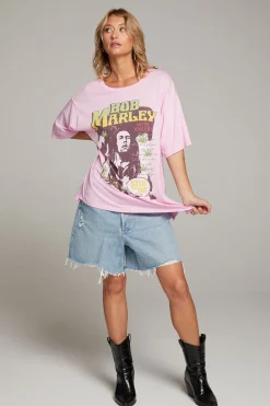 Sale Bob Marley Stir It Up One Size Tee Women Loungewear|Music