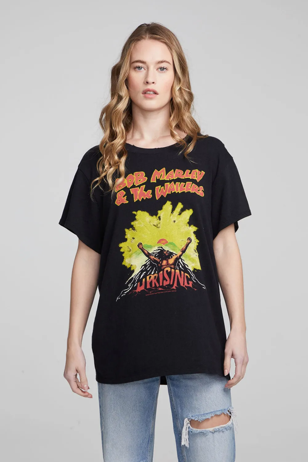 New Bob Marley Uprising Tee Women Loungewear|Music