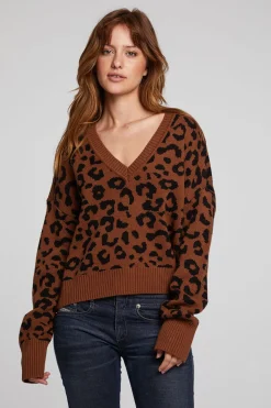 Discount Bolinas Leopard Print Pullover Women Outerwear|Loungewear