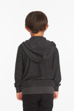 Shop Bolt Licorice Long Sleeve Zip Up Hoodie Kids/BOY Boys