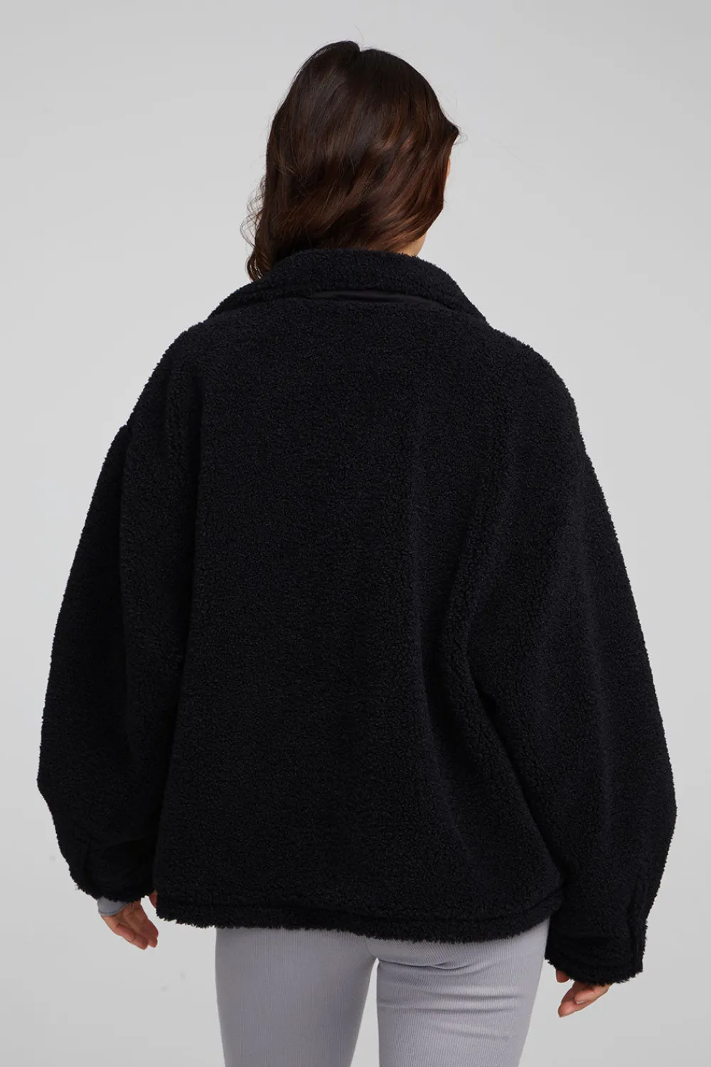 Hot Bolt Shadow Black Jacket Women Outerwear|Loungewear