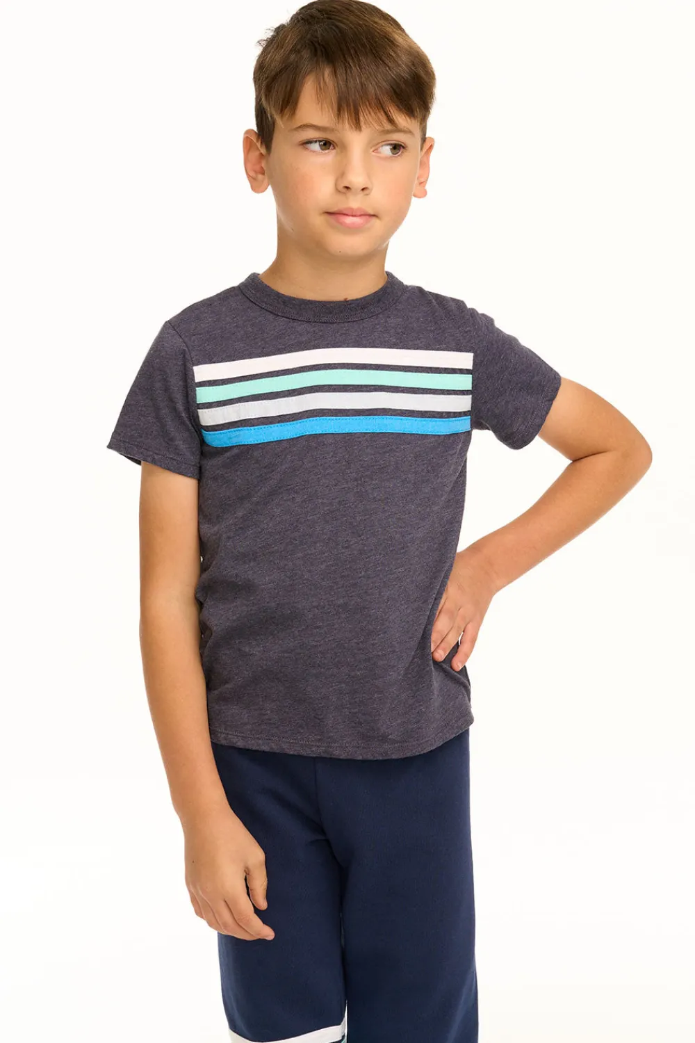 New Boy's Recycled Vintage Jersey Coastin' Stripe Tee Kids/BOY Boys
