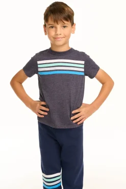 New Boy's Recycled Vintage Jersey Coastin' Stripe Tee Kids/BOY Boys