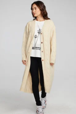 New Bridge Macaroon Long Cardigan Women Outerwear|Loungewear