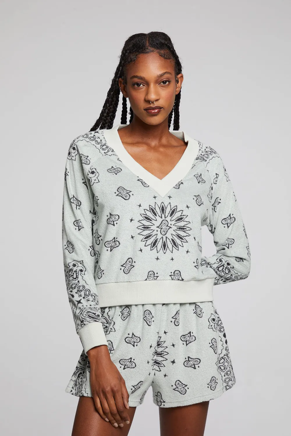 Clearance Cali Matcha Bandana Tee Women Loungewear|Tops