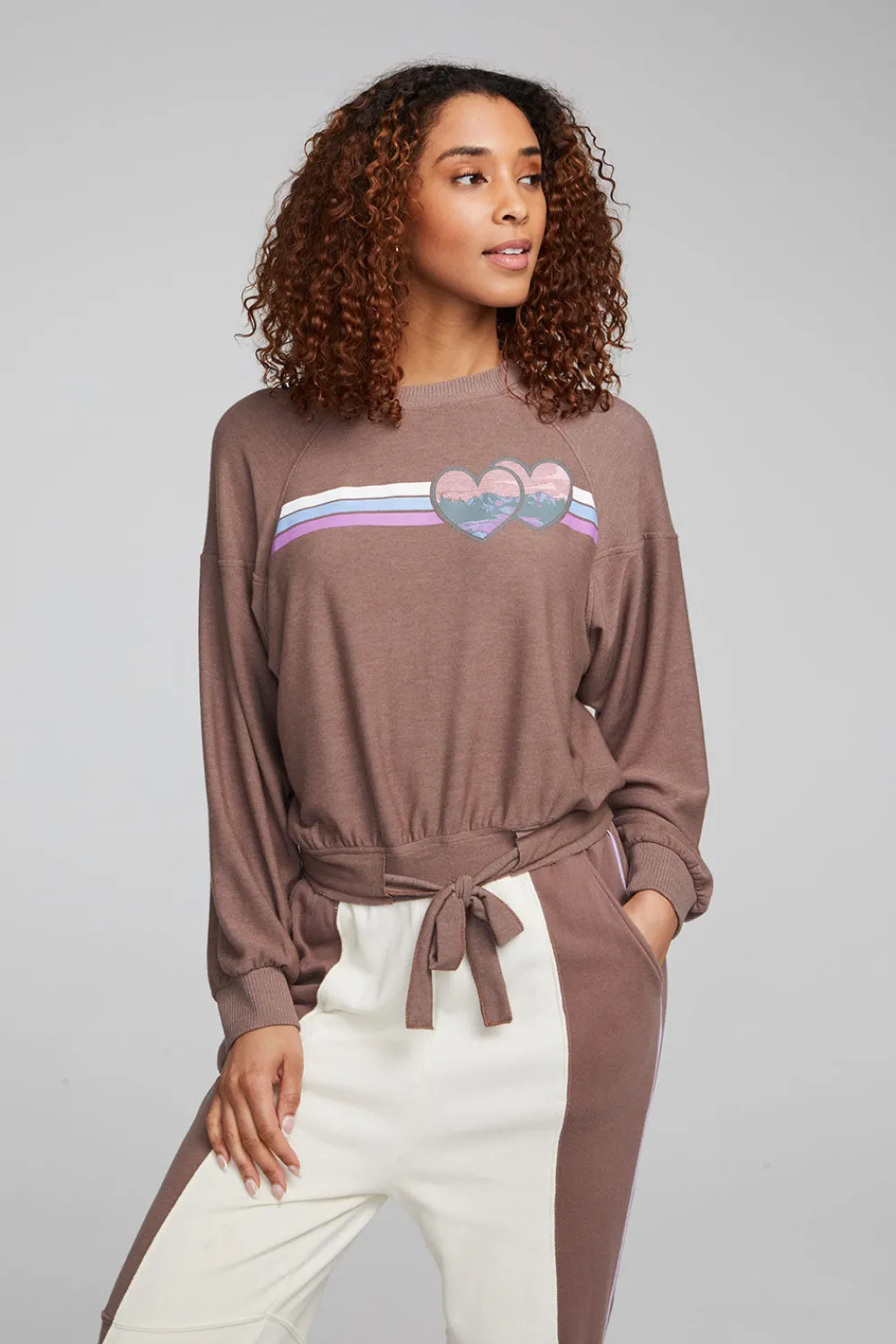 Cheap Camping Hearts Top Women Loungewear|Graphics