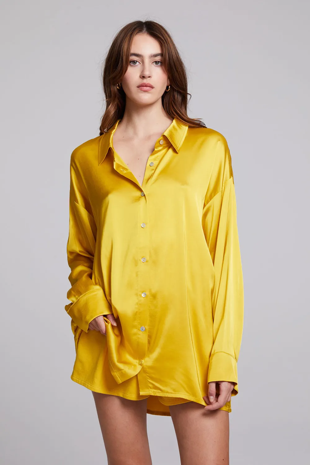 Discount Capri Mimosa Button Down Women Loungewear|Tops