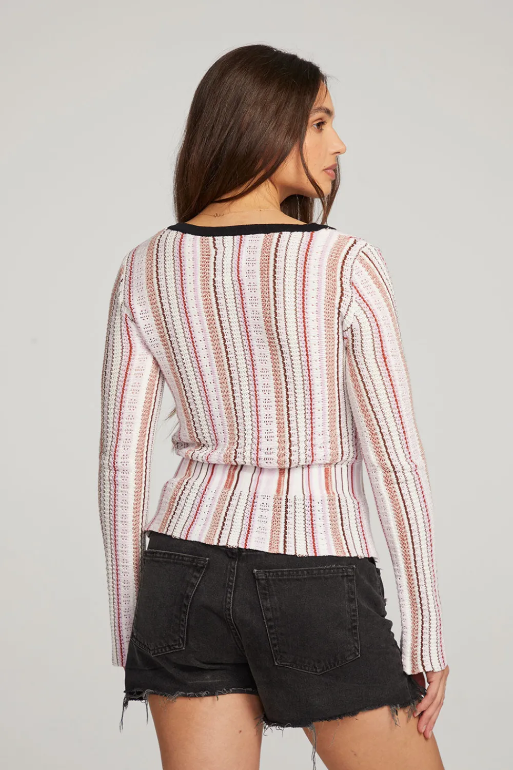 Outlet Carmela Canyon Stripe Cardigan Women Outerwear|Loungewear