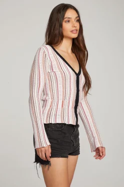 Outlet Carmela Canyon Stripe Cardigan Women Outerwear|Loungewear