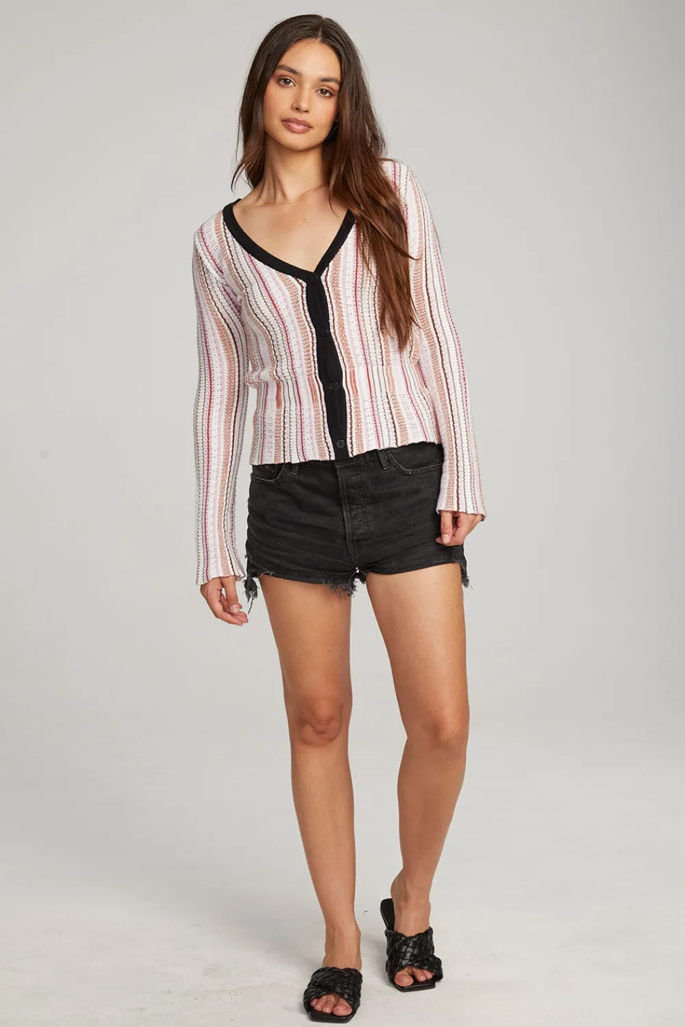 Outlet Carmela Canyon Stripe Cardigan Women Outerwear|Loungewear