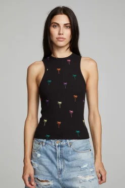 Best Carnaby Tank Top Palm Print Women Loungewear|Tops