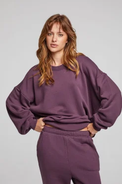 Discount Casbah Plum Perfect Pullover Women Loungewear|Tops