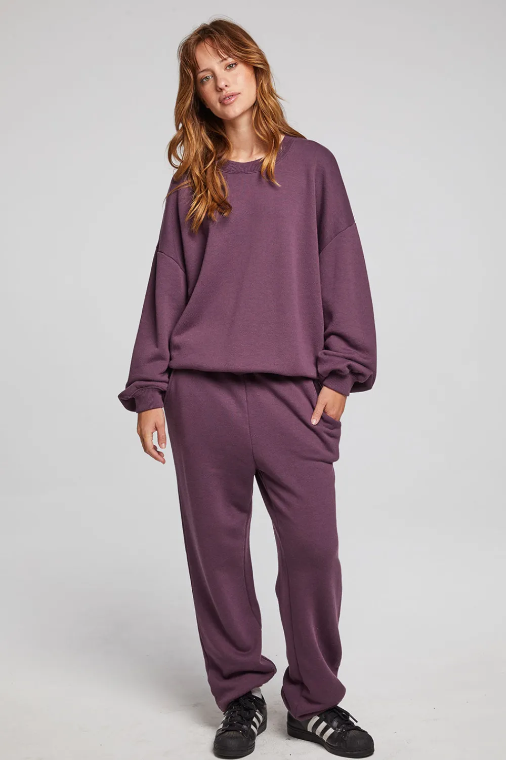 Discount Casbah Plum Perfect Pullover Women Loungewear|Tops