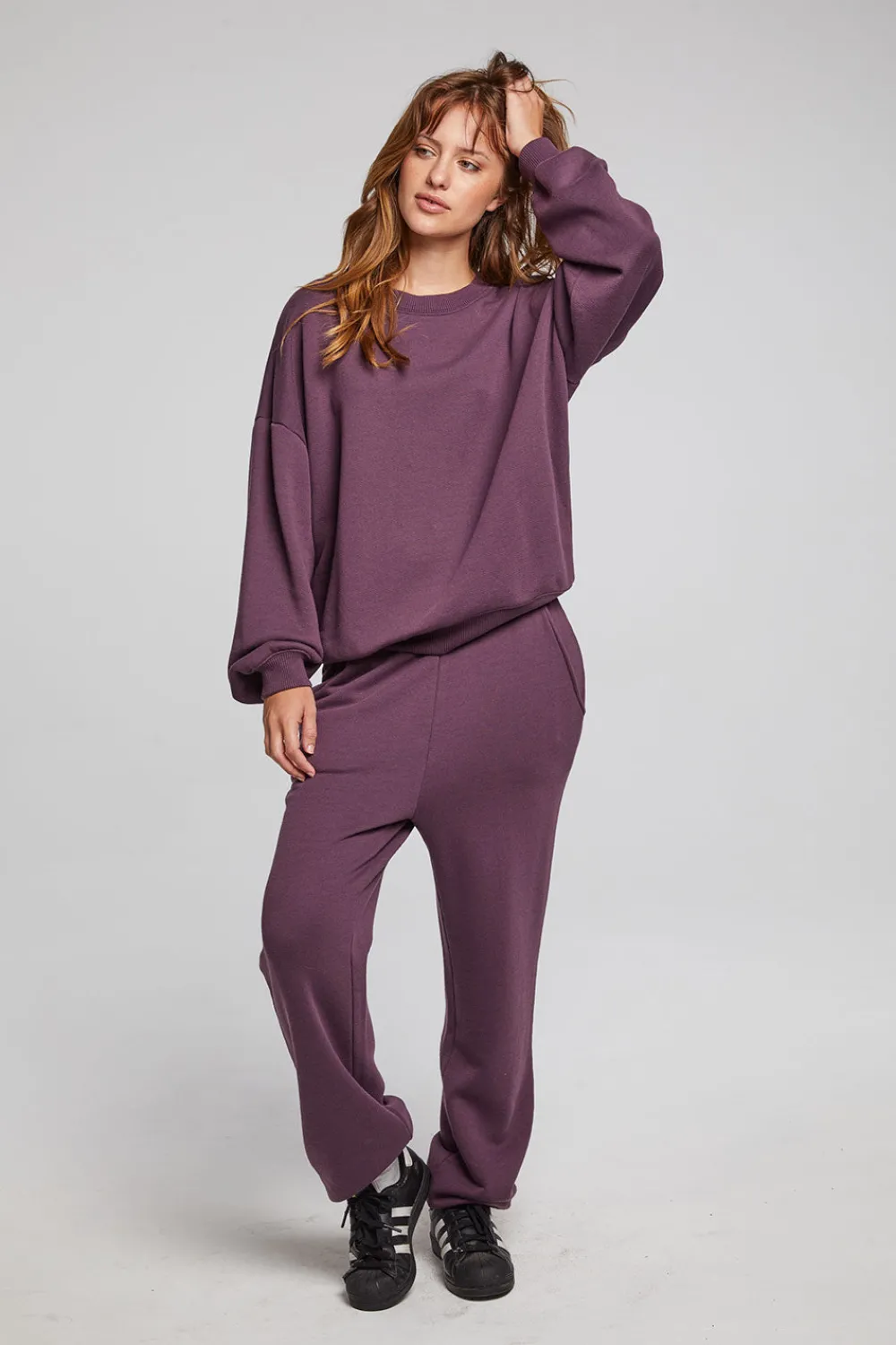 Discount Casbah Plum Perfect Pullover Women Loungewear|Tops