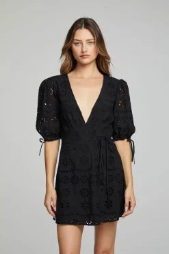 New Cassia Mini Dress - Black Onyx Women Loungewear|Dresses