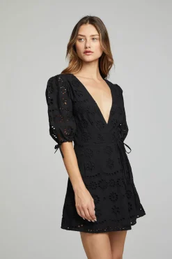 New Cassia Mini Dress - Black Onyx Women Loungewear|Dresses