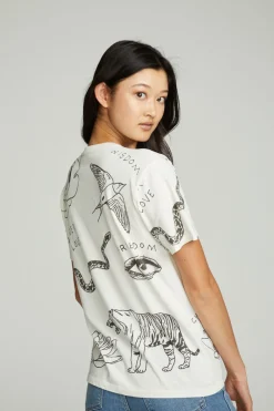 Fashion Cherish Forever Crew Tee Women Graphics|Tops