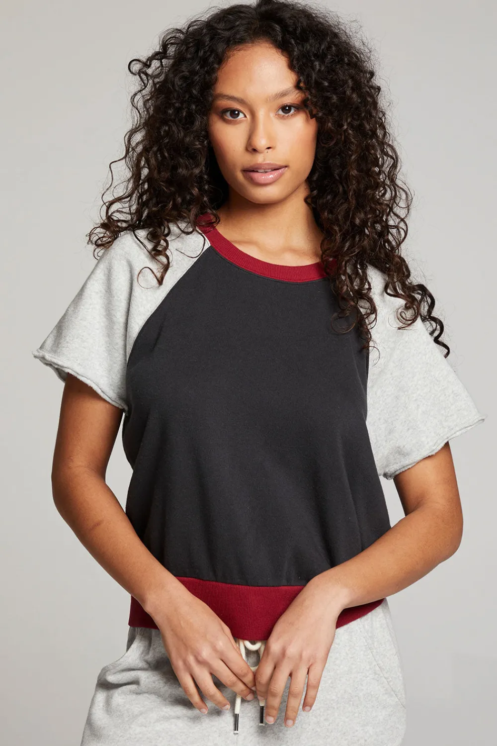 Cheap Cheyenne Fire Color Block Pullover Women Loungewear|Tops