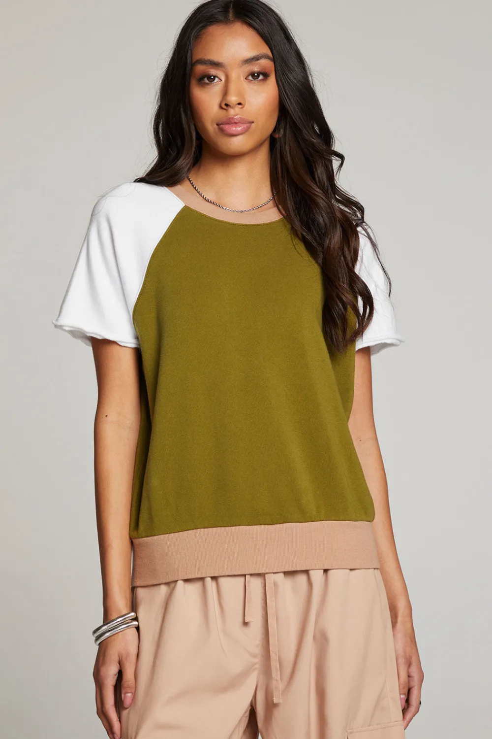 Flash Sale Cheyenne Sand Color Pullover Women Loungewear|Tops