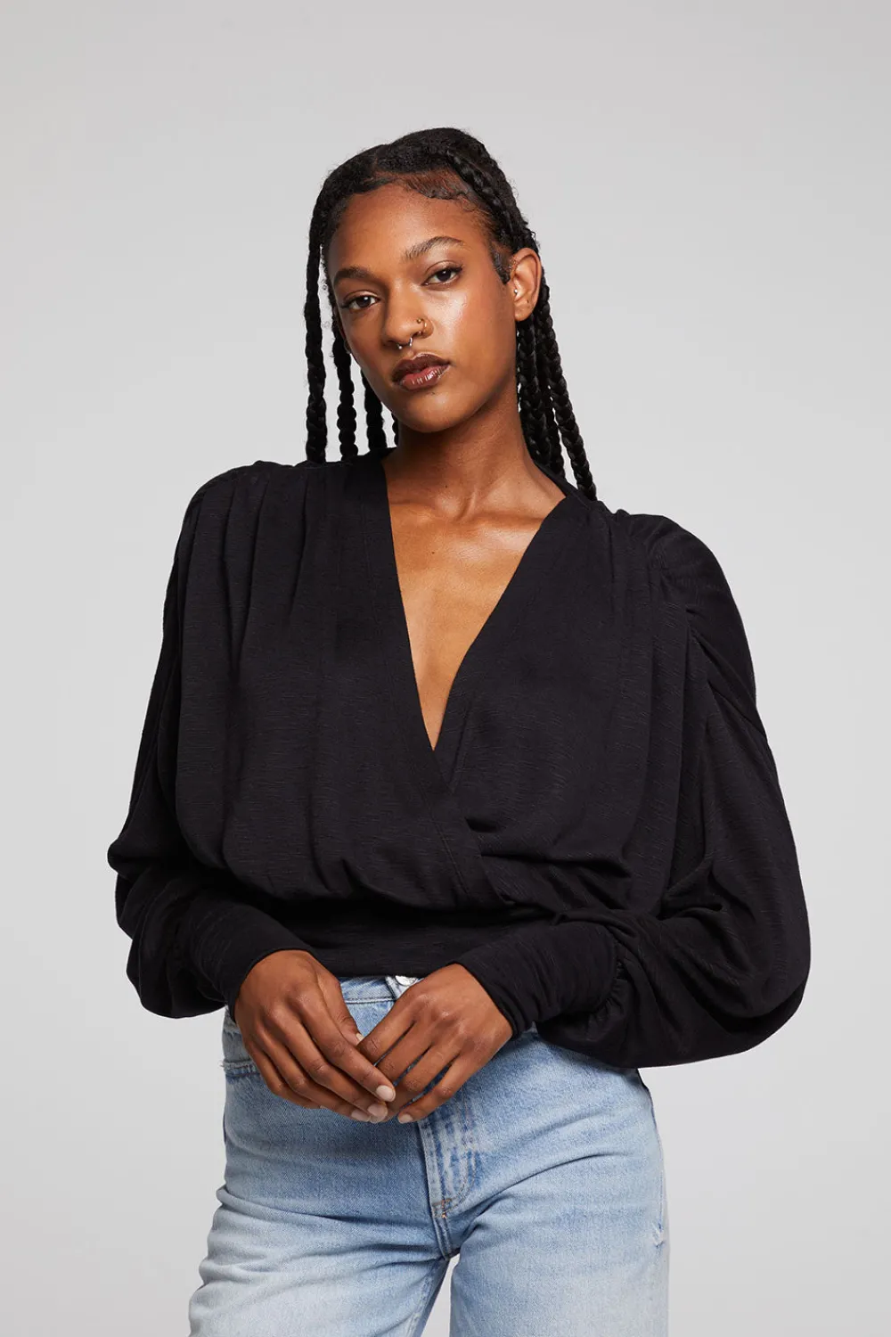 Sale City Licorice Blouse Women Loungewear|Tops