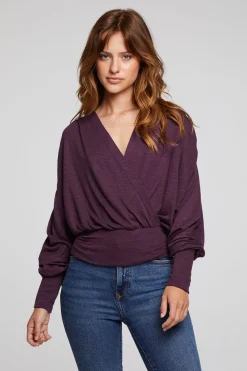 Fashion City Plum Perfect Blouse Women Loungewear|Tops