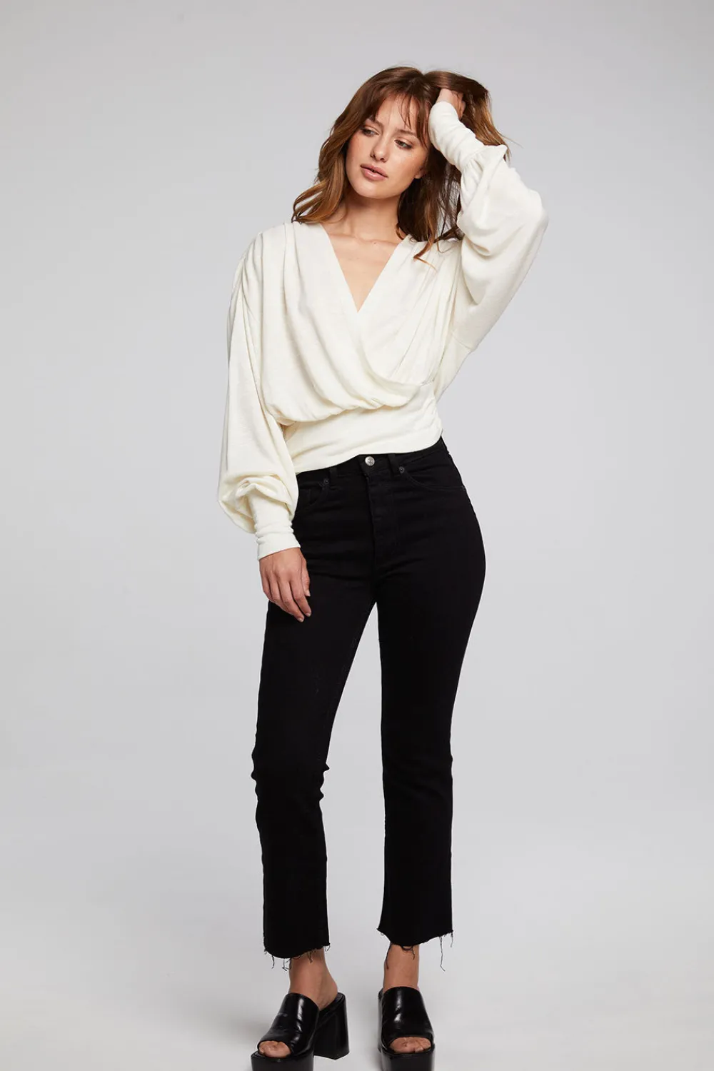 Cheap City Starry White Blouse Women Loungewear|Tops