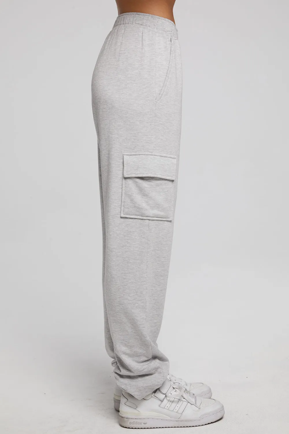 Hot Claude Heather Grey Jogger Women Loungewear|Bottoms