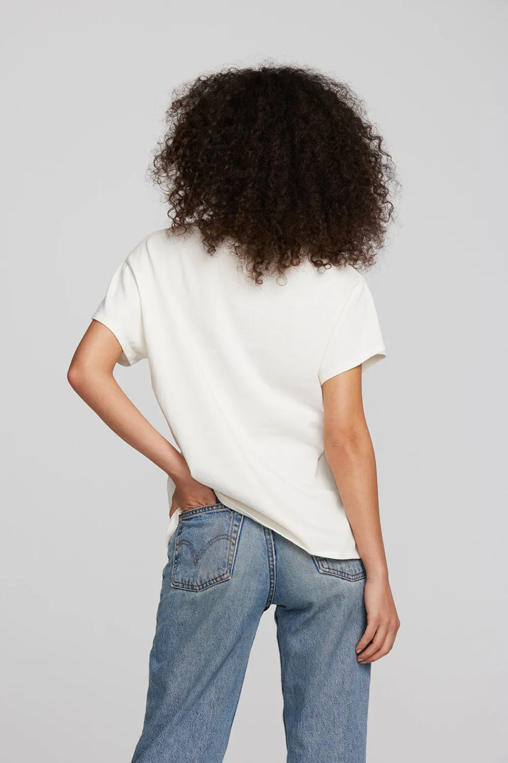 Cheap Coast Cotton Jersey Crewneck Tee With Rib Neckband Women Tops
