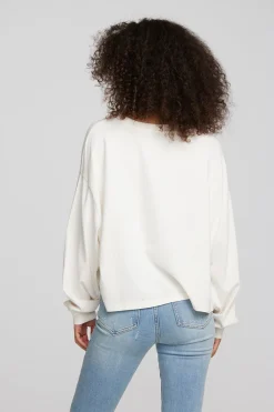 Hot Coast Cotton Jersey Long Sleeve Tee Women Tops