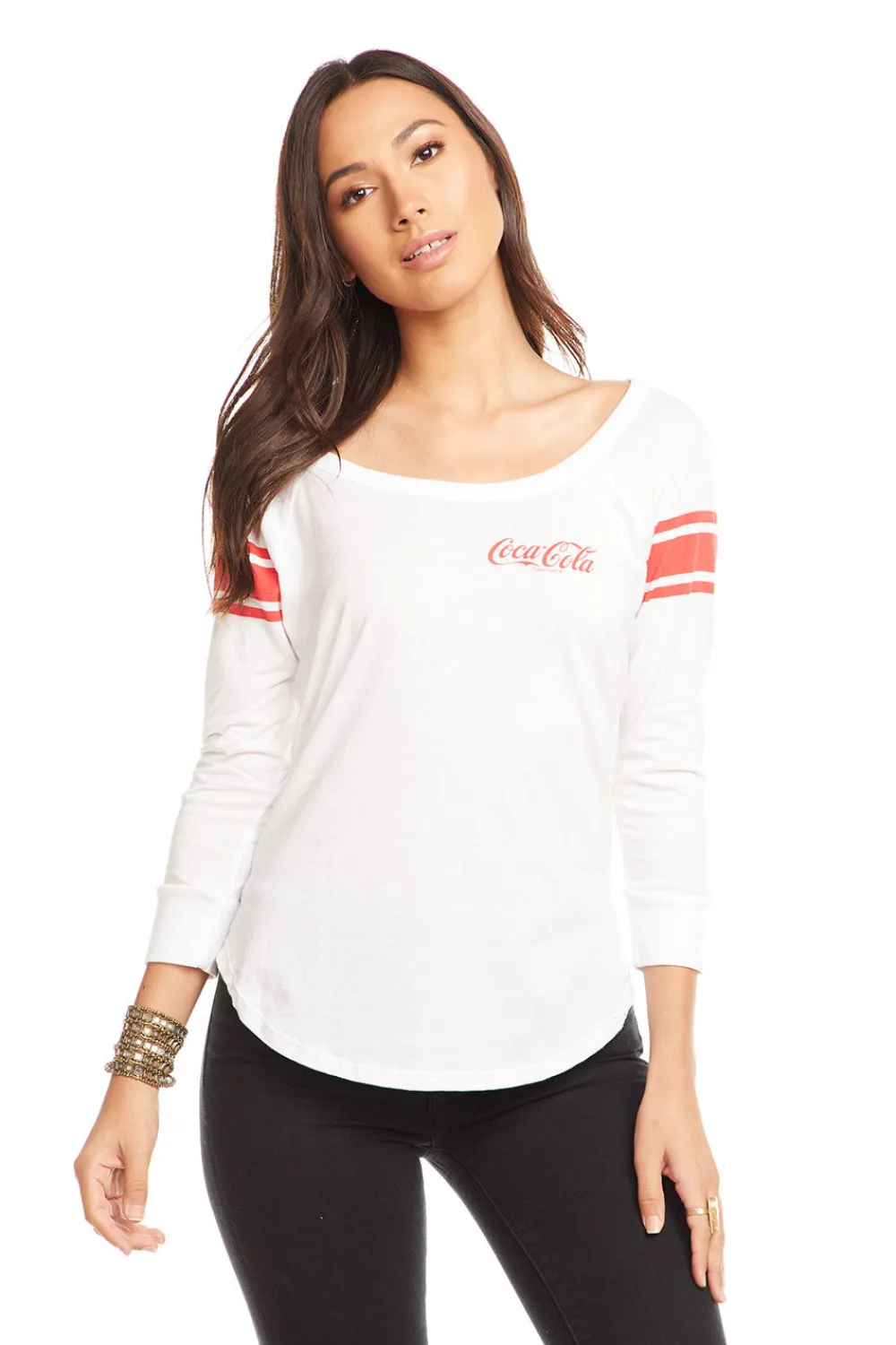 Flash Sale Coca Cola - Collegiate Coke Women Graphics|Tops
