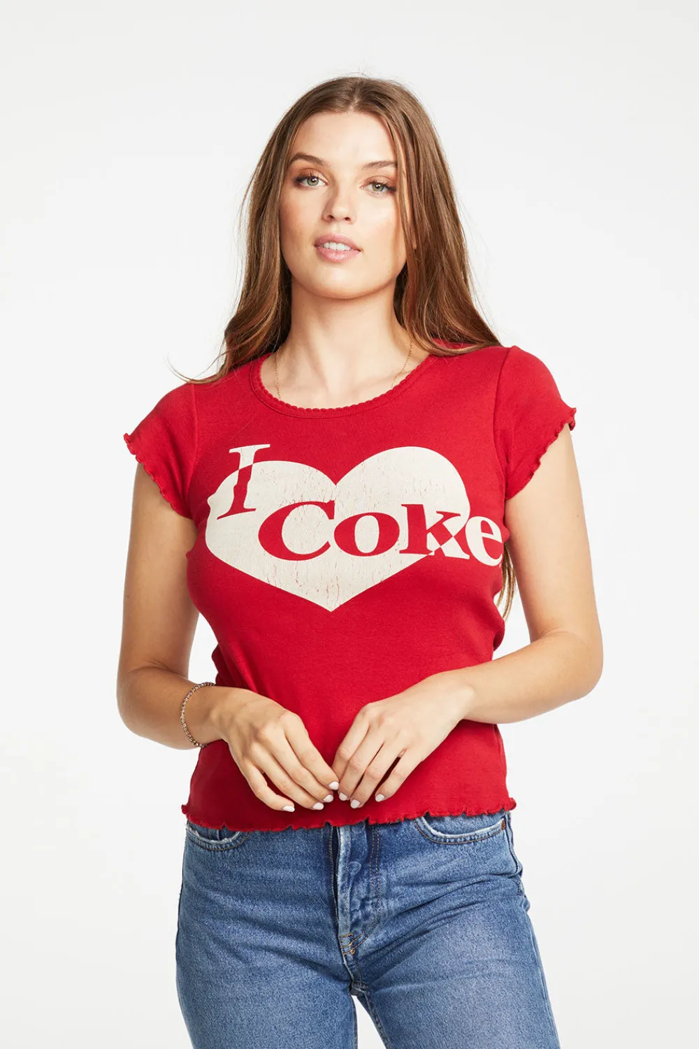 Sale Coca Cola - I Heart Coke Women Tops|Graphics