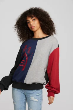 Cheap Coca Cola - Japanese Logo Color Block Women Loungewear|Graphics