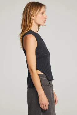Store Cody Licorice Tank Women Loungewear|Tops