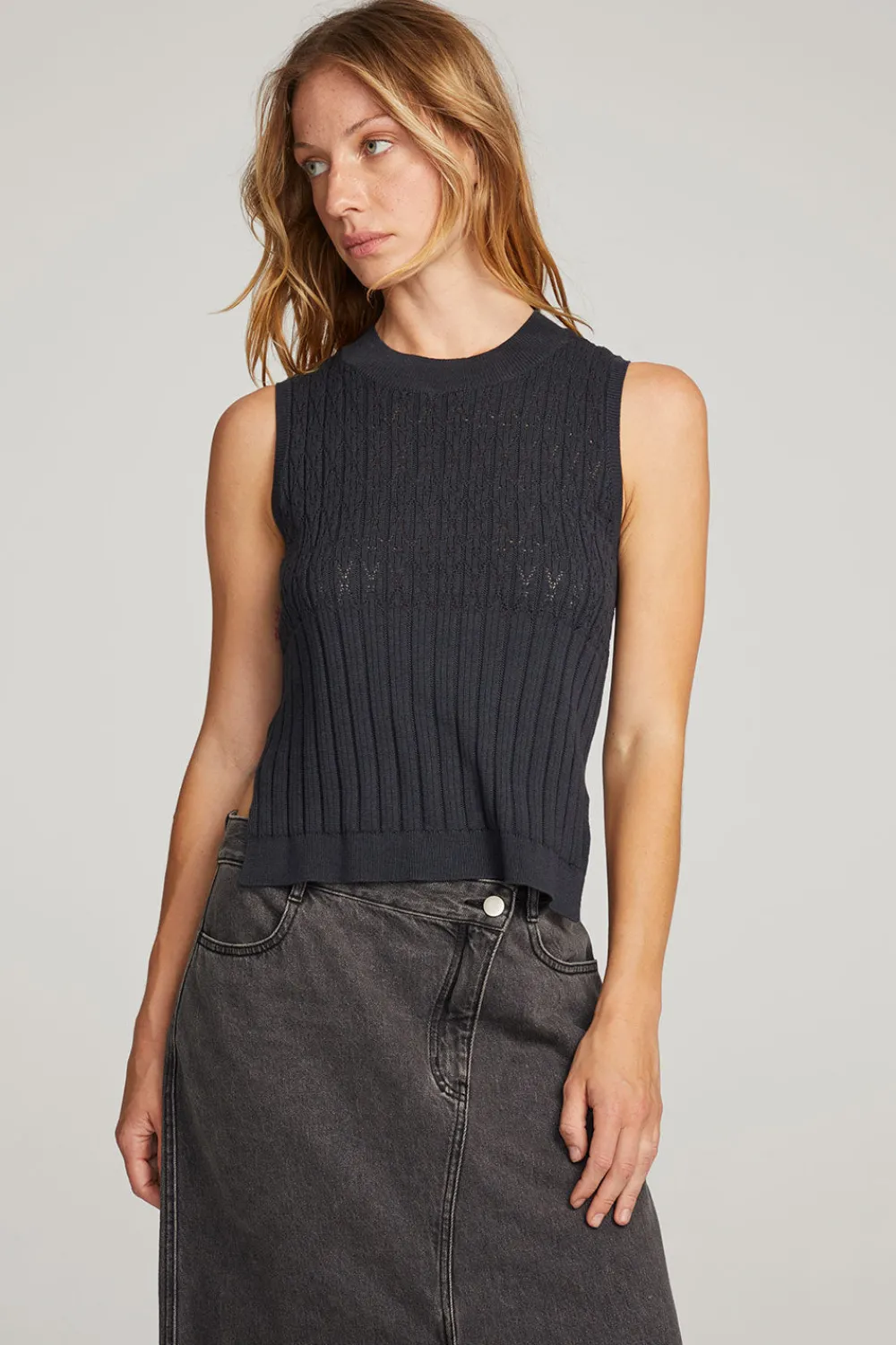 Store Cody Licorice Tank Women Loungewear|Tops
