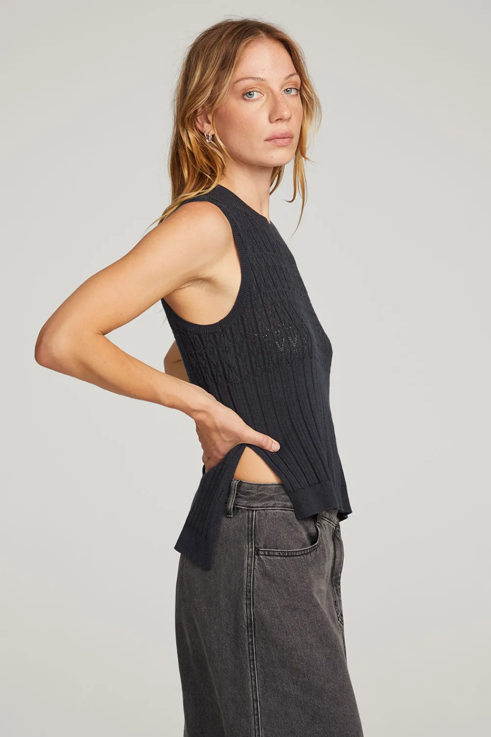 Store Cody Licorice Tank Women Loungewear|Tops