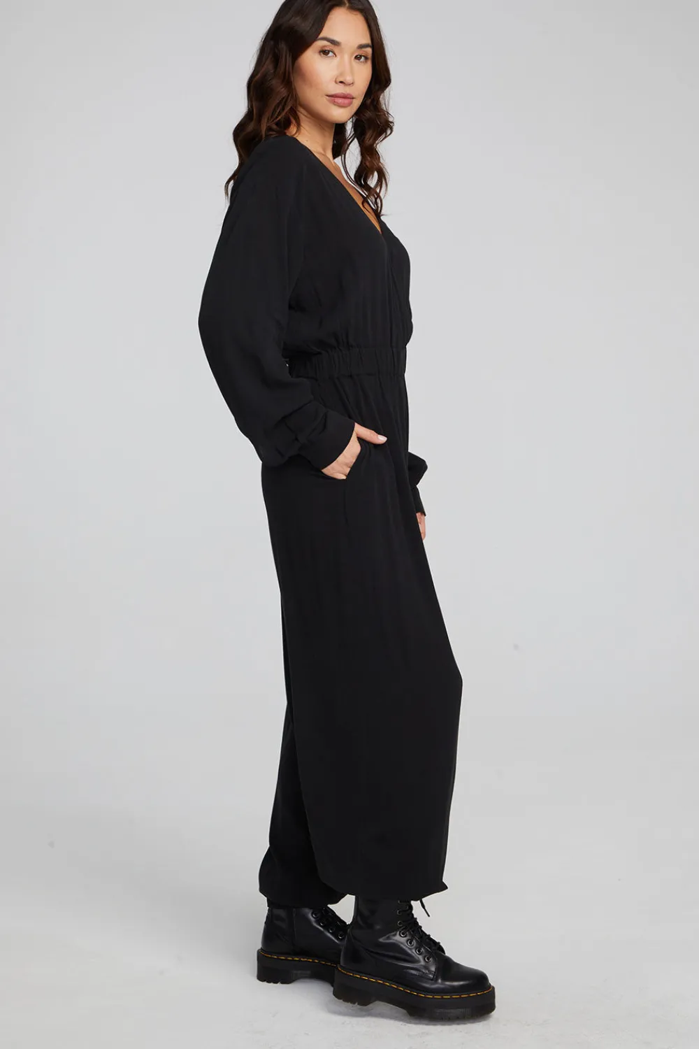 Shop Colette Shadow Black Jumpsuit Women Loungewear|Bottoms