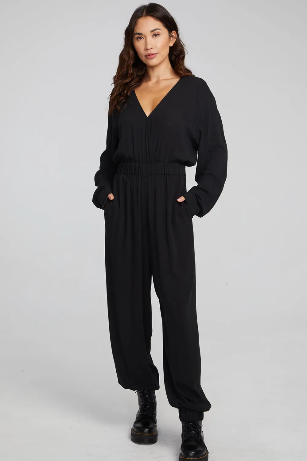 Shop Colette Shadow Black Jumpsuit Women Loungewear|Bottoms