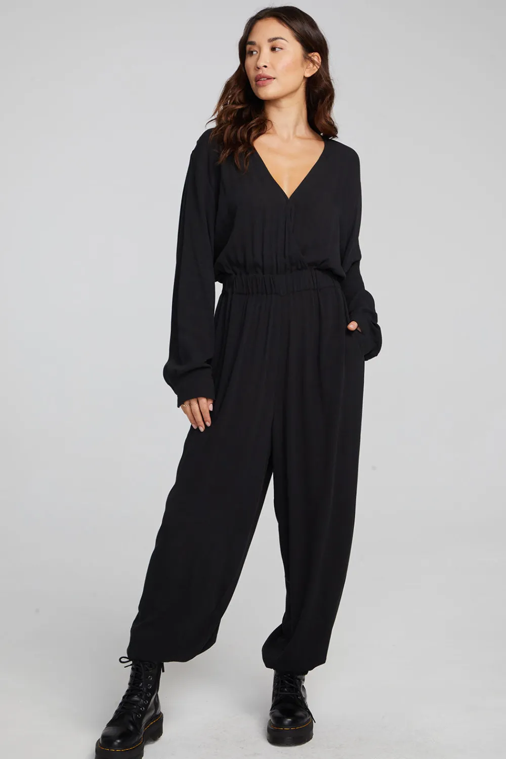 Shop Colette Shadow Black Jumpsuit Women Loungewear|Bottoms