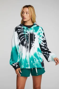 Clearance Cotton Fleece Zip Up Hoodie Women Outerwear|Tops