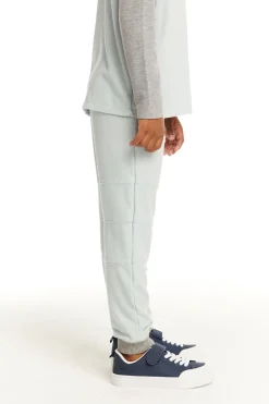 Hot Cozy Knit Blue Bird Pant With Seamed Panels Kids/BOY Boys