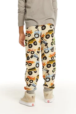 Discount Cozy Knit Monster Truck Pant With Seamed Panels Kids/BOY Boys