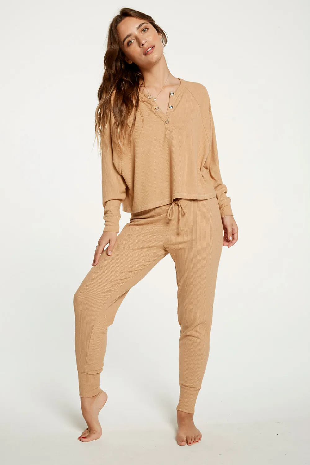 Outlet Cozy Rib Slouchy Lounge Pant Women Bottoms