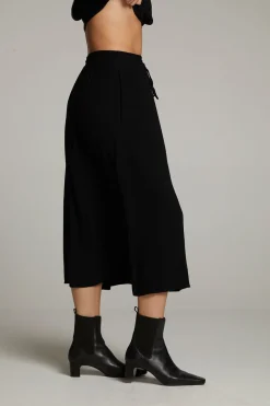 Cheap Darby Licorice Midi Skirt Women Loungewear|Bottoms