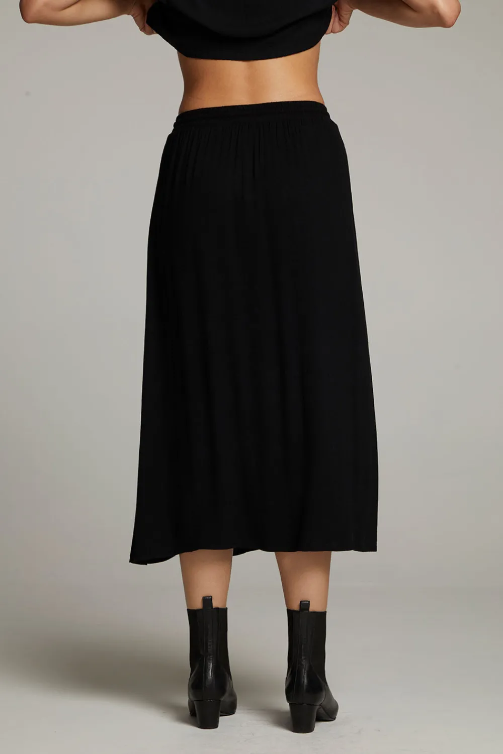 Cheap Darby Licorice Midi Skirt Women Loungewear|Bottoms