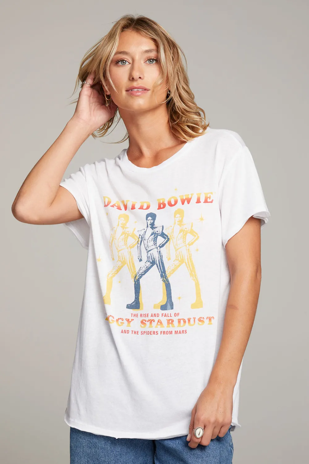 New David Bowie Ziggy Stardust Tee Women Loungewear|Music