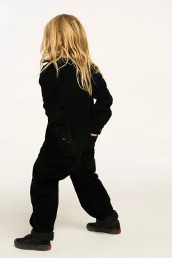 Discount David Raven Black Corduroy Jumpsuit Kids/BOY Boys