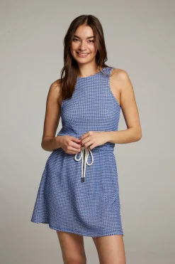 Flash Sale Delray Cobalt Blue Mini Dress Women Loungewear|Dresses