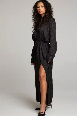 Shop Denverr Licorice Maxi Dress Women Loungewear|Dresses